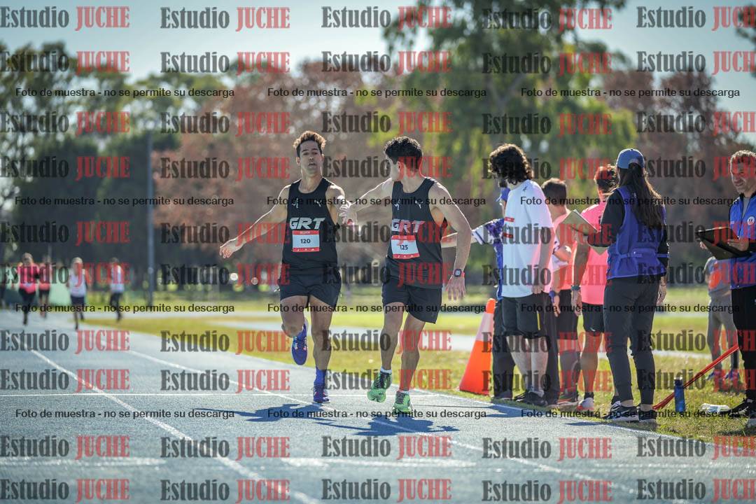Fotos durante los relevos