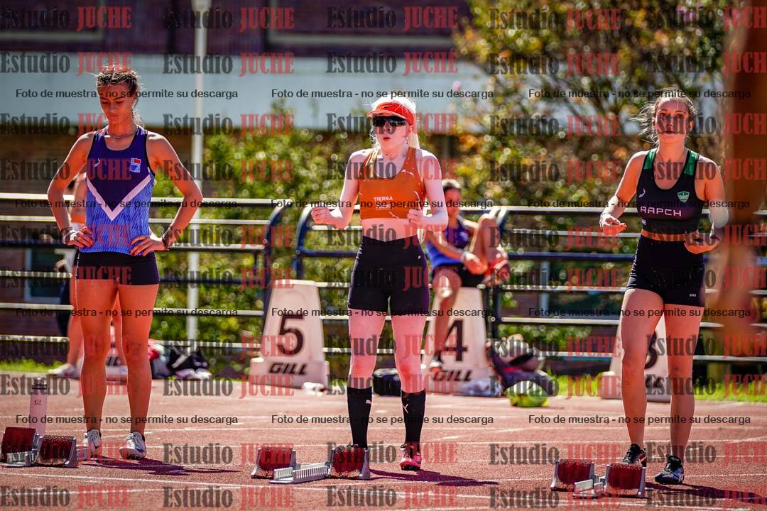 Fotos de los 100 m de mujeres