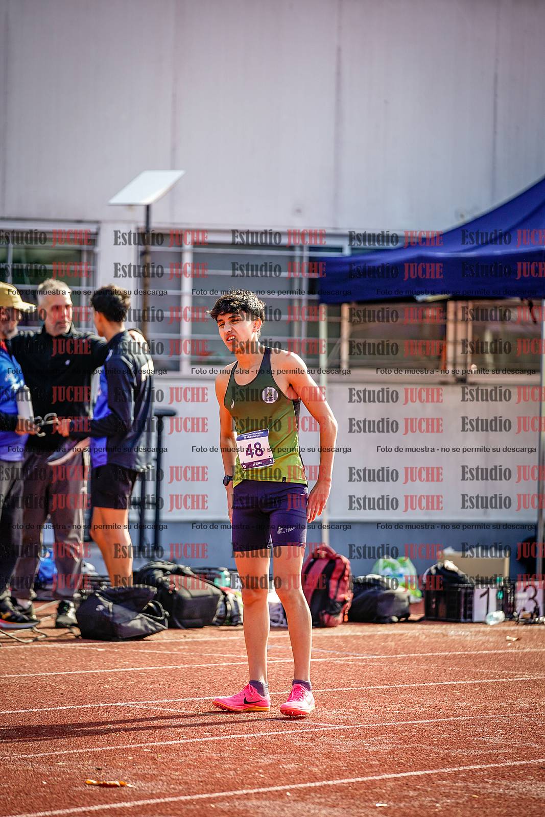 Fotos de los 800 m de varones