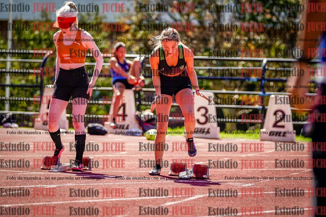 Fotos de los 100 m de mujeres