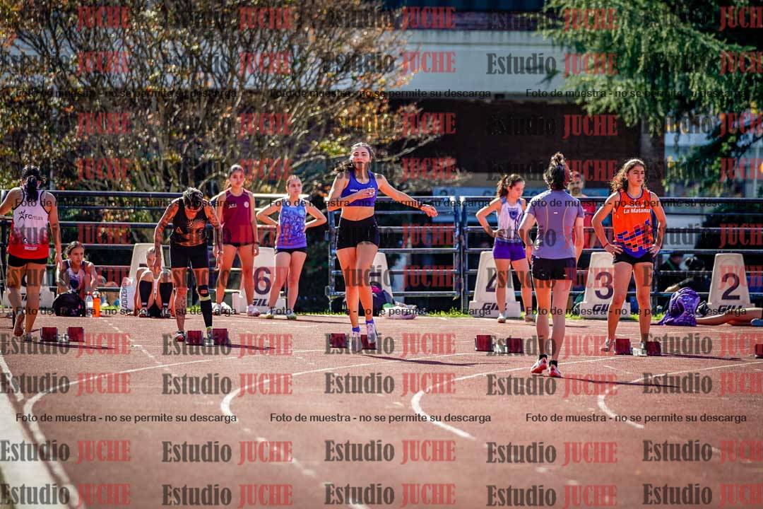 Fotos de los 100 m llanos de mujeres