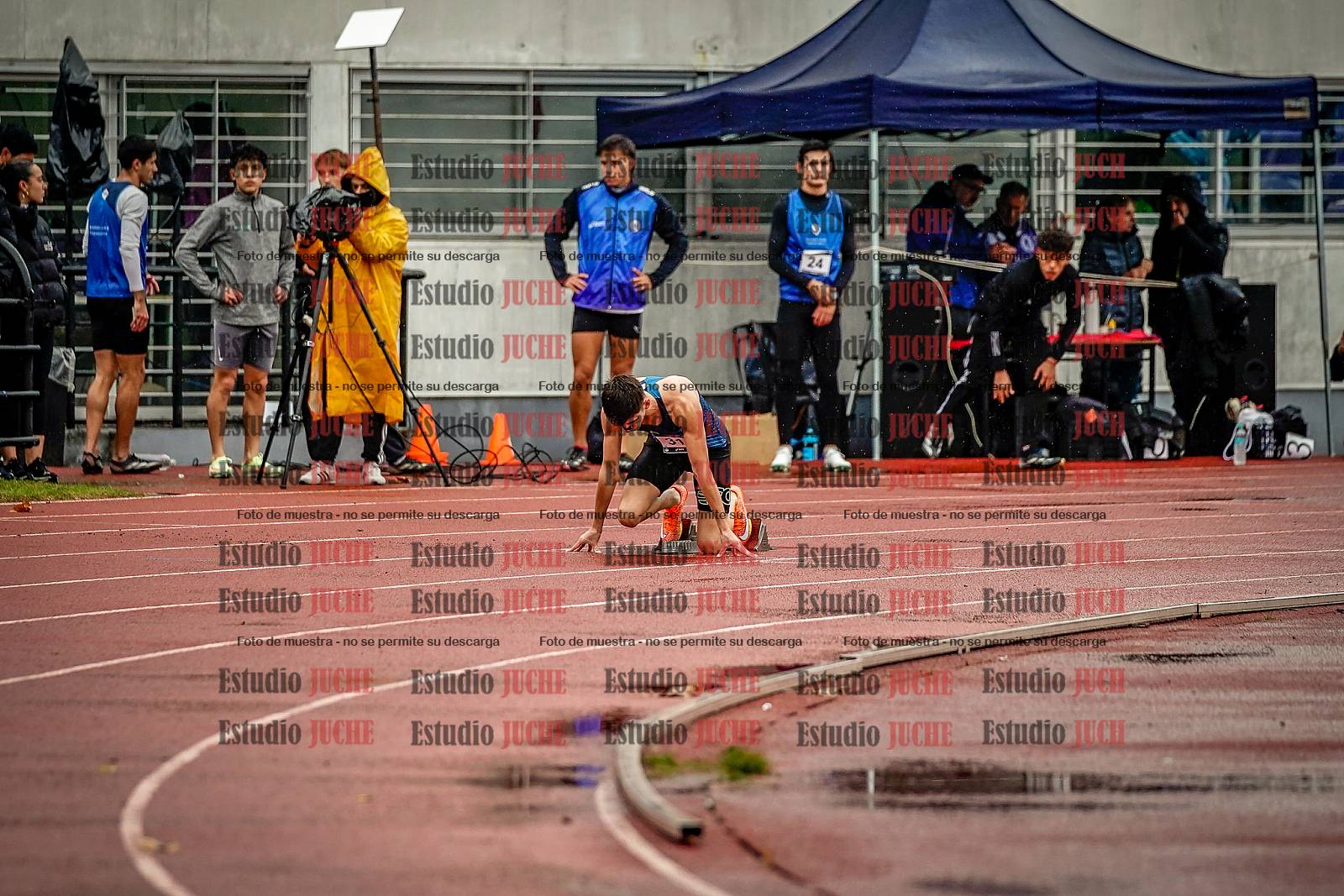 Fotos de los 400 m de varones