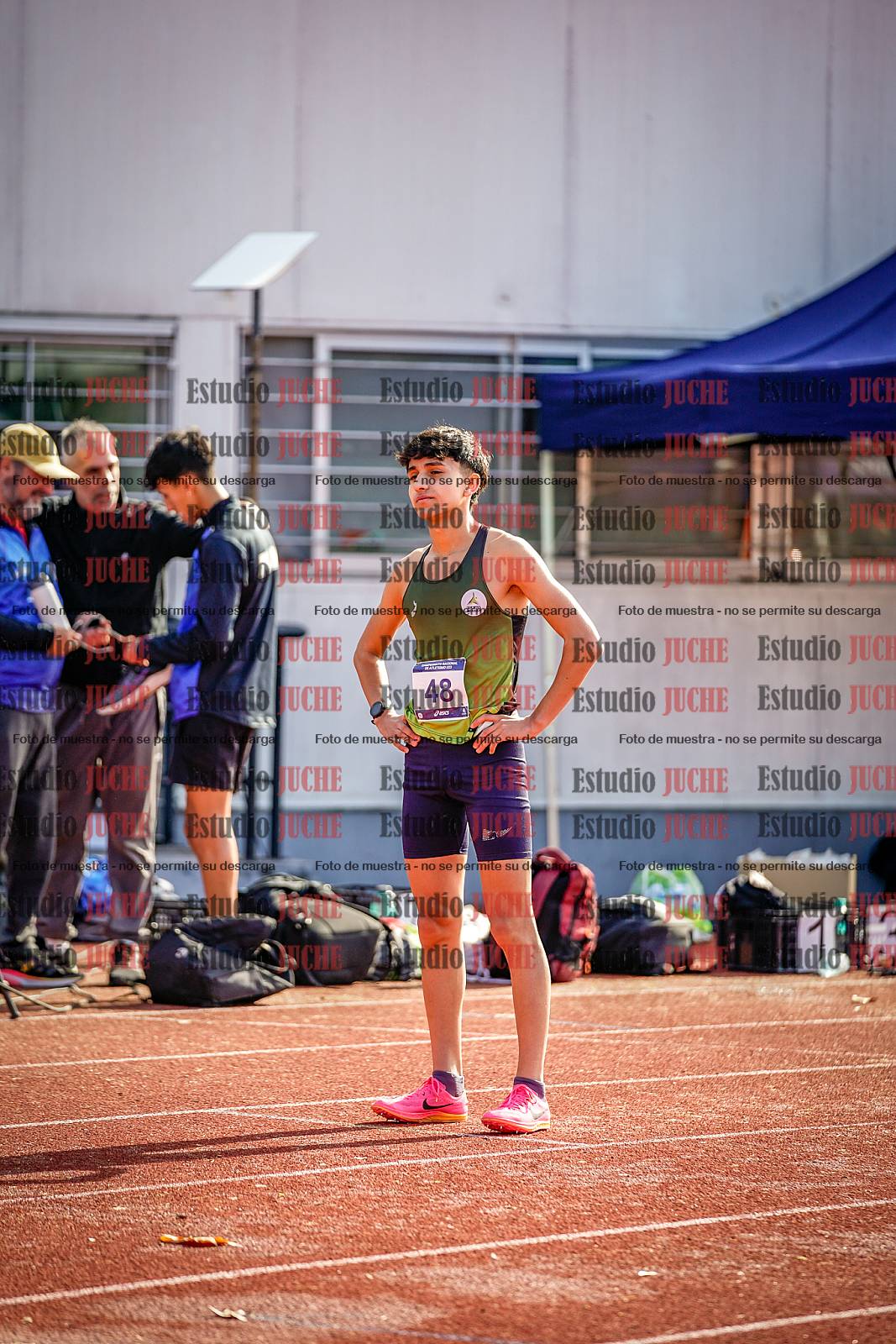 Fotos de los 800 m de varones