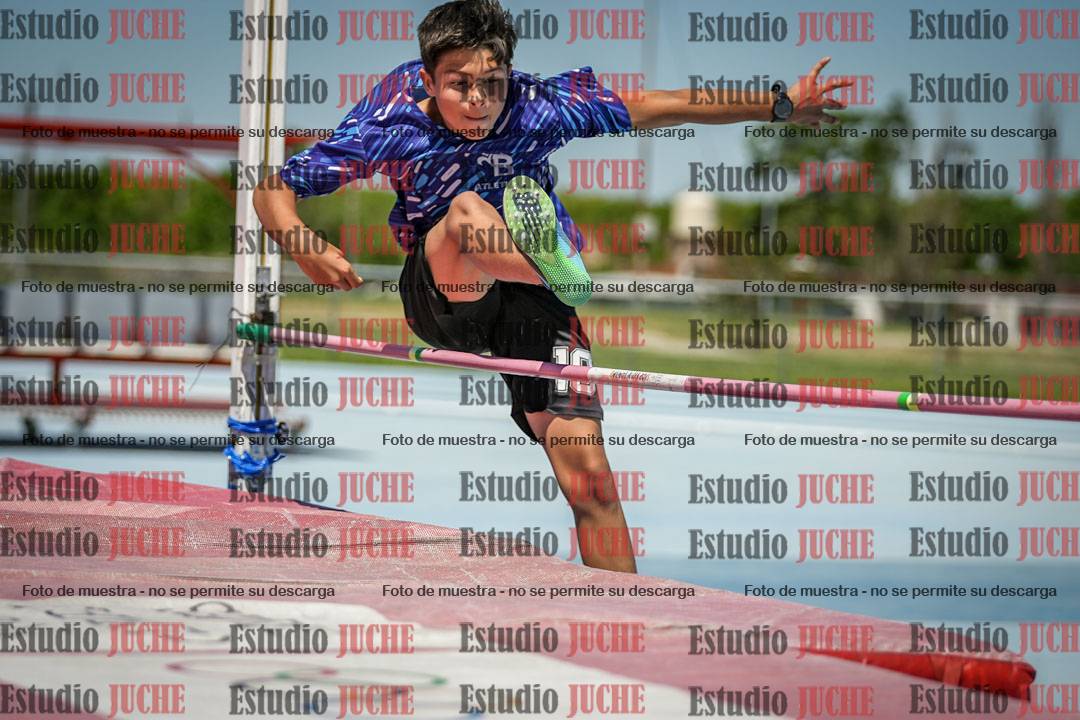 Fotos del salto en alto de varones - U14