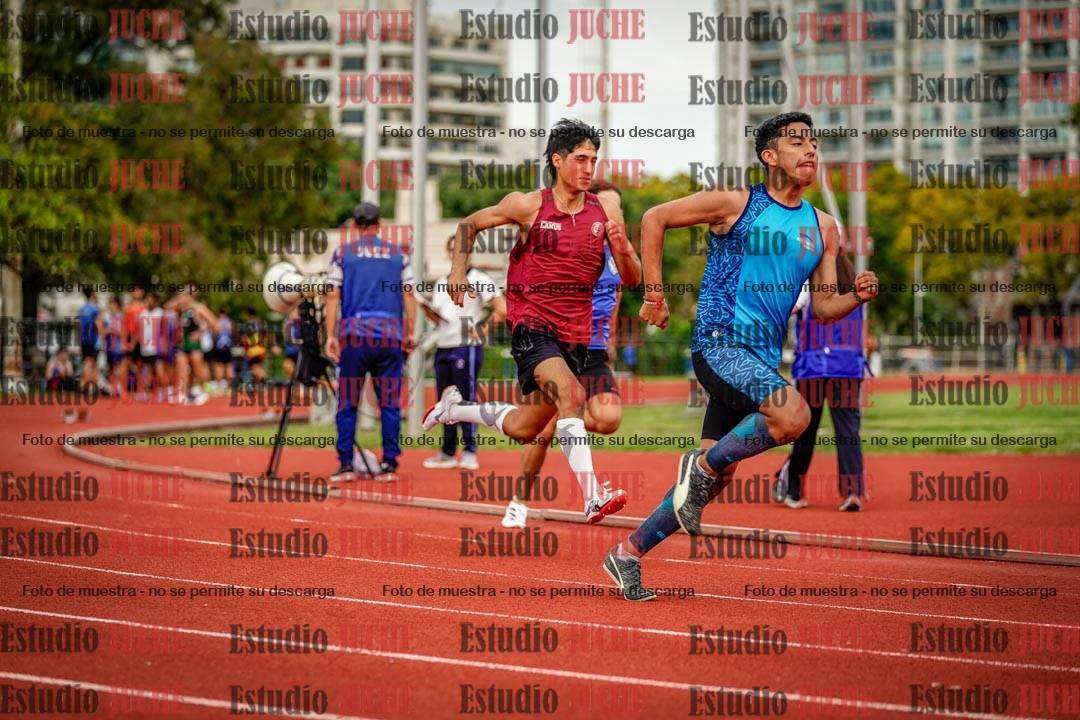 Fotos de los 200 m de varones