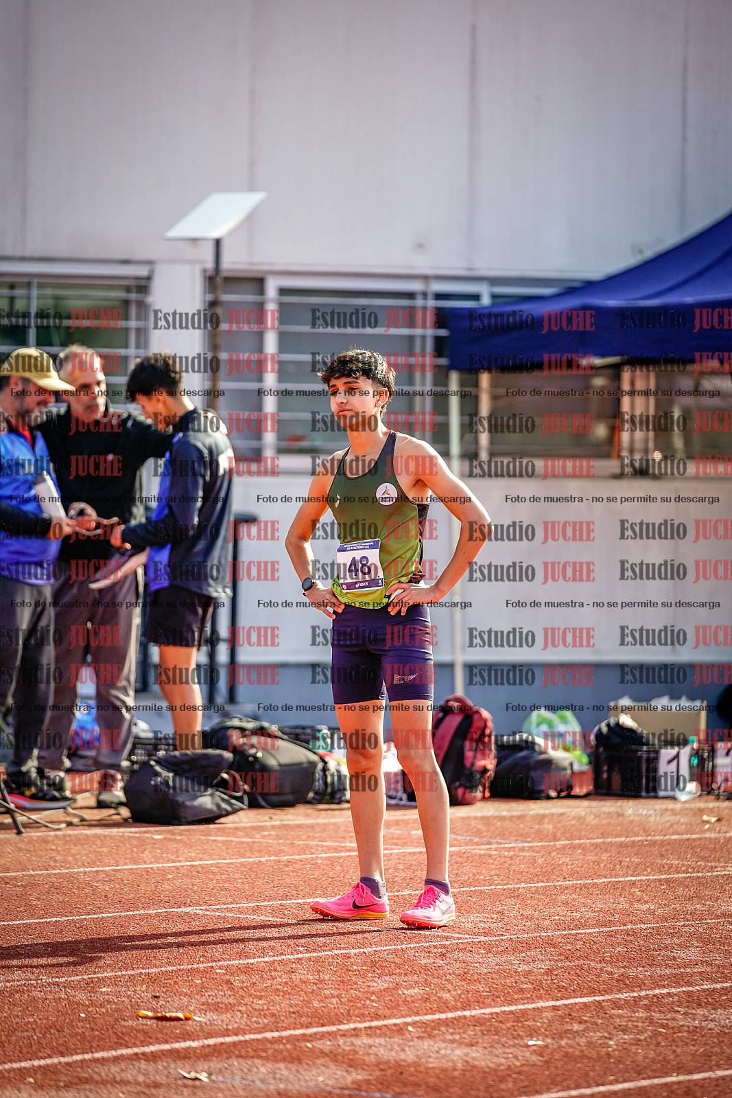 Fotos de los 800 m de varones