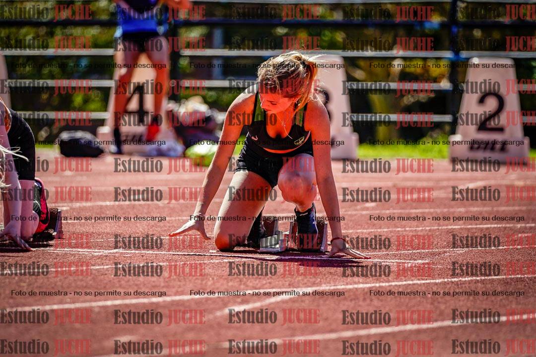 Fotos de los 100 m de mujeres