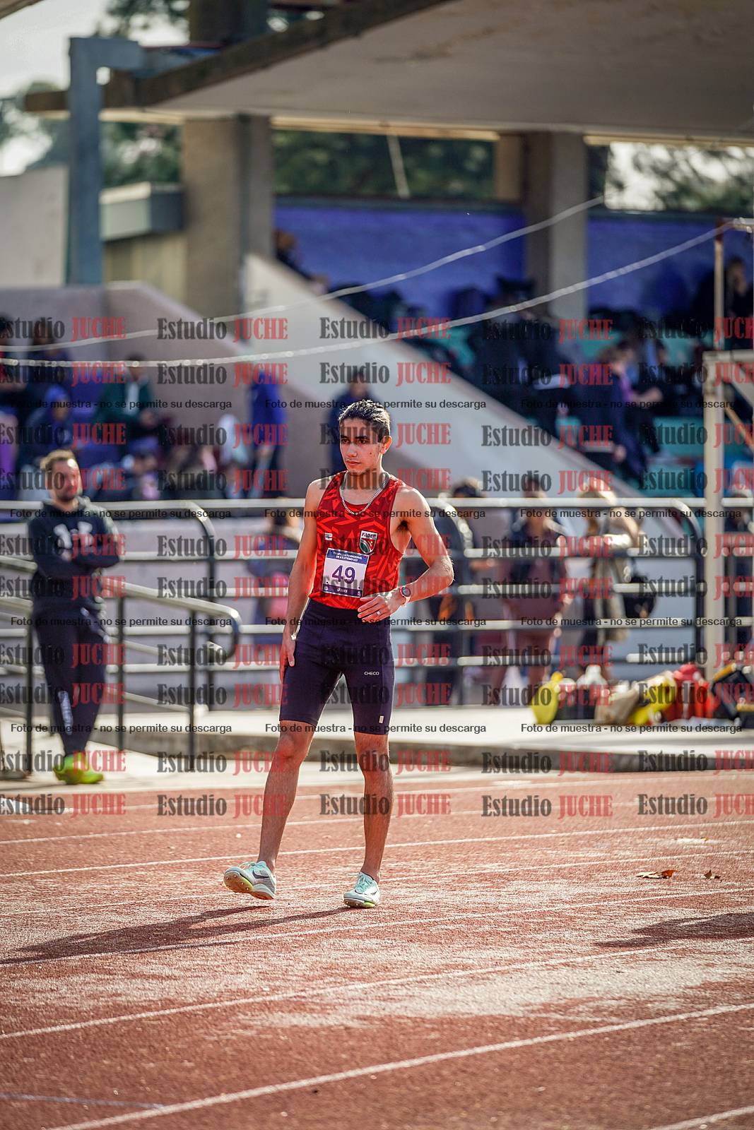 Fotos de los 800 m de varones