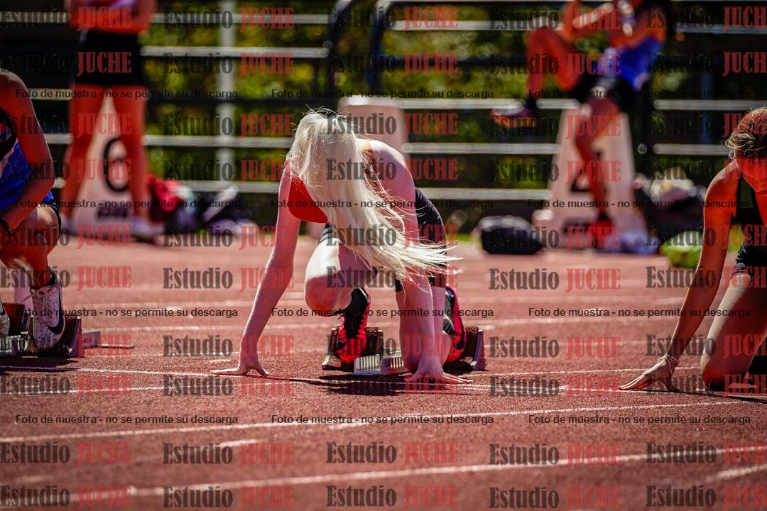 Fotos de los 100 m de mujeres
