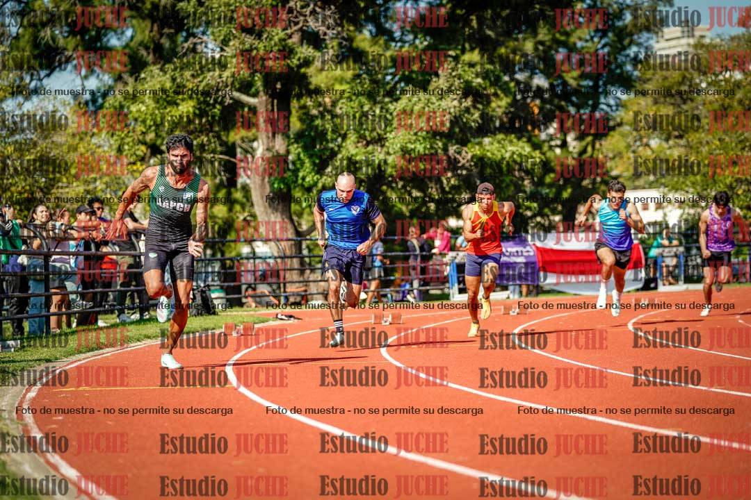 Fotos de los 200 m llanos de varones