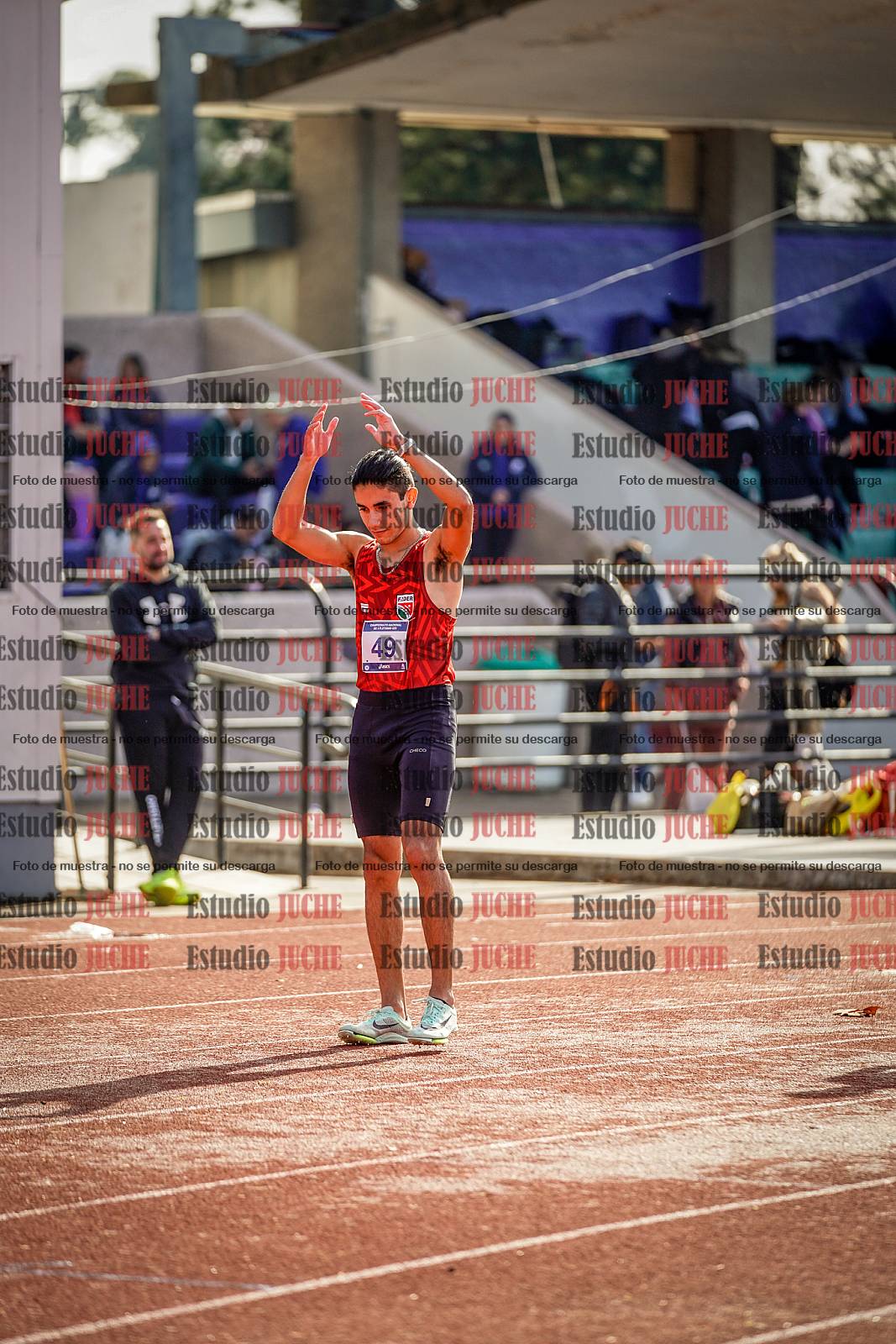 Fotos de los 800 m de varones