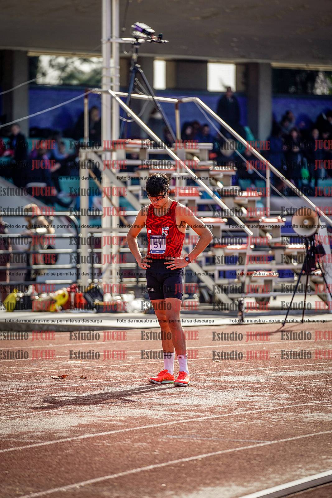 Fotos de los 800 m de varones