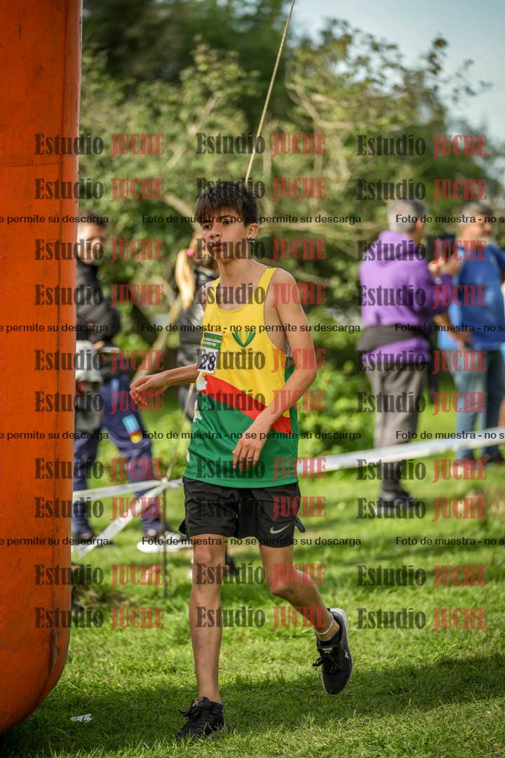 Fotos de la llegada del cross de 2000 m