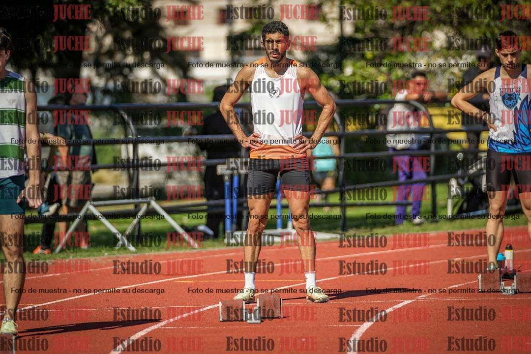 Fotos de los 200 m llanos de varones
