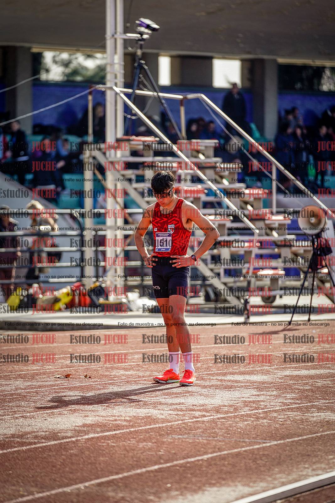 Fotos de los 800 m de varones
