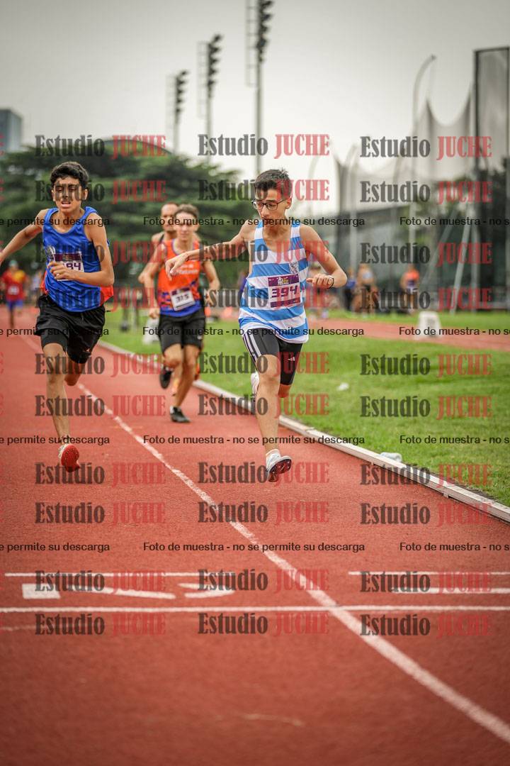 Fotos de los 800 m llanos de varones