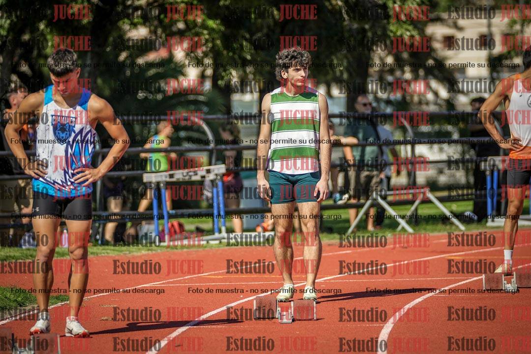 Fotos de los 200 m llanos de varones
