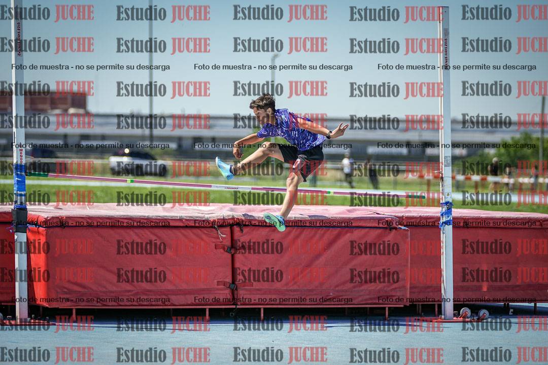 Fotos del salto en alto de varones - U14