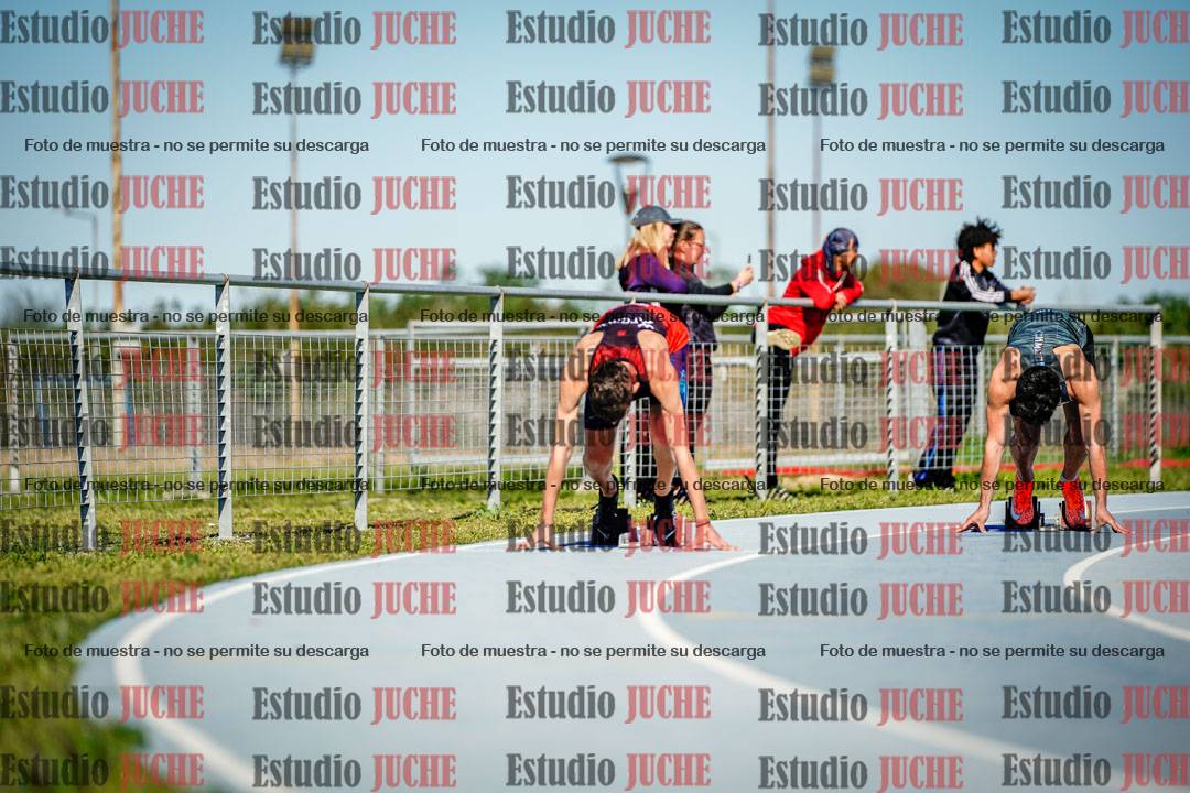 Fotos de los 200 m llanos de varones