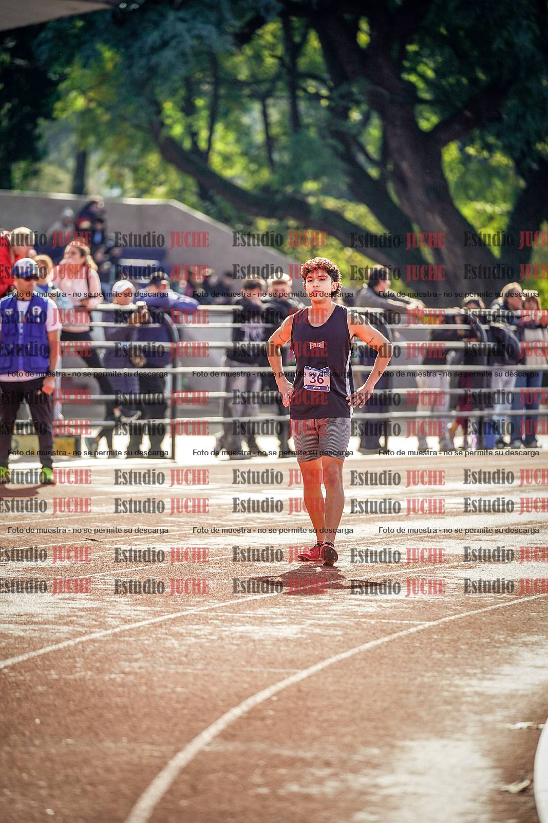 Fotos de los 800 m de varones