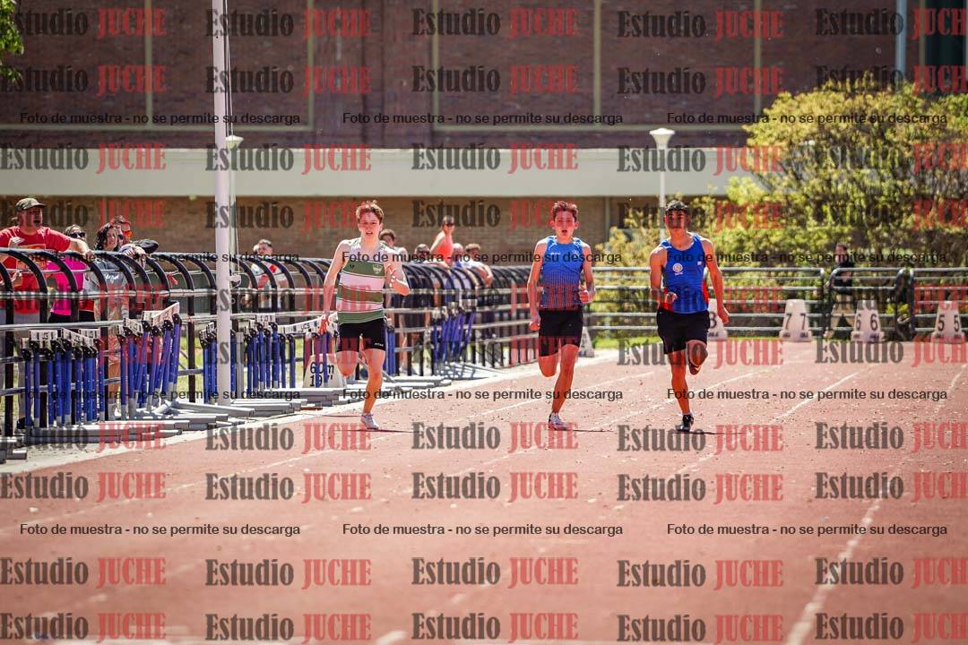 Fotos de los 200 m llanos de varones