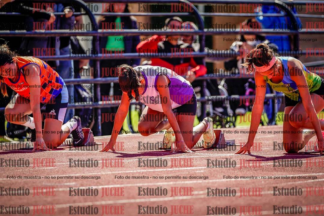 Fotos de los 100 m de mujeres