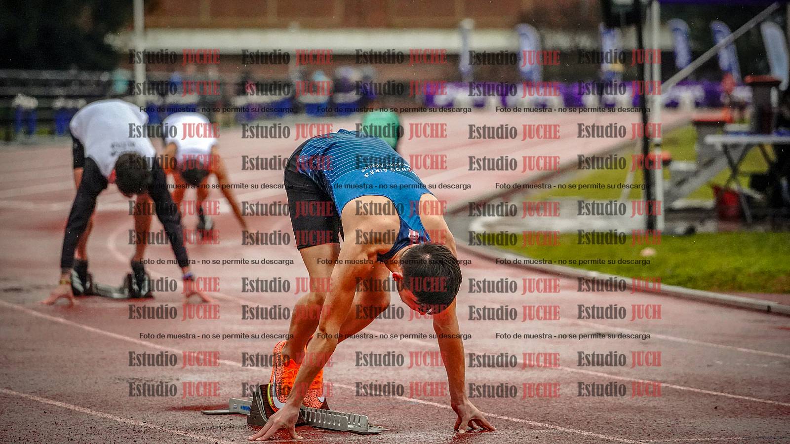 Fotos de los 400 m de varones