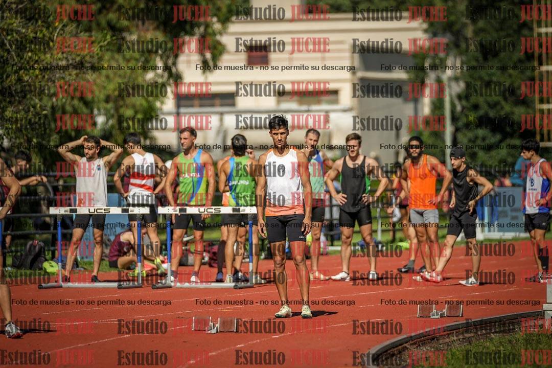Fotos de los 200 m llanos de varones