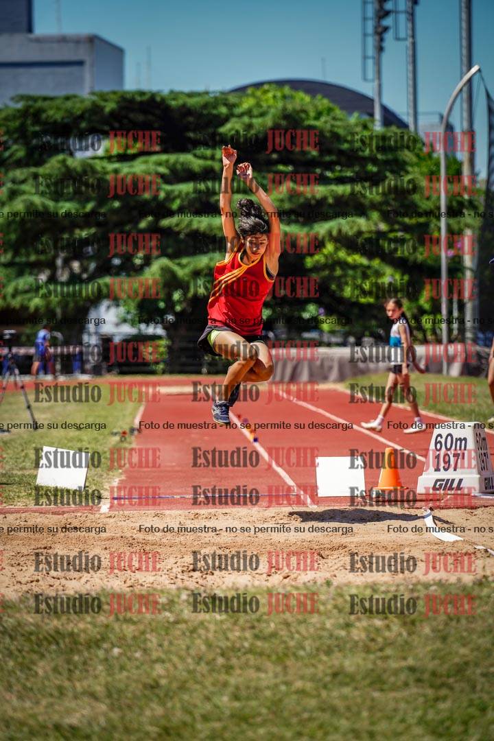 Fotos del salto en largo de mujeres - U14