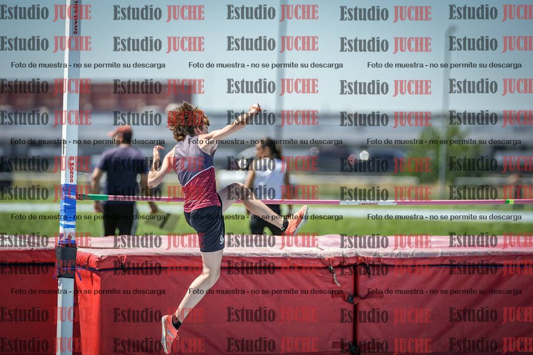 Fotos del salto en alto de varones - U14