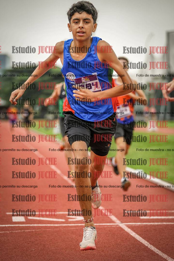 Fotos de los 800 m llanos de varones