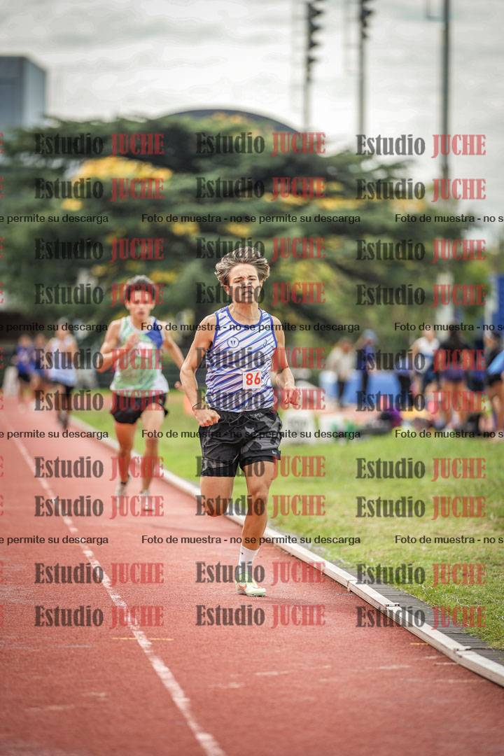 Fotos de los 600 m llanos de varones