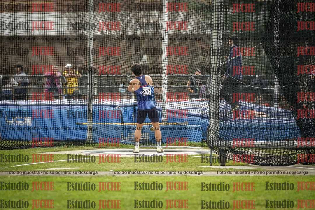 Fotos del lanzamiento de martillo de varones
