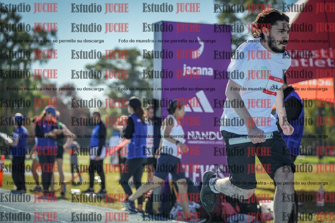 Fotos durante los relevos