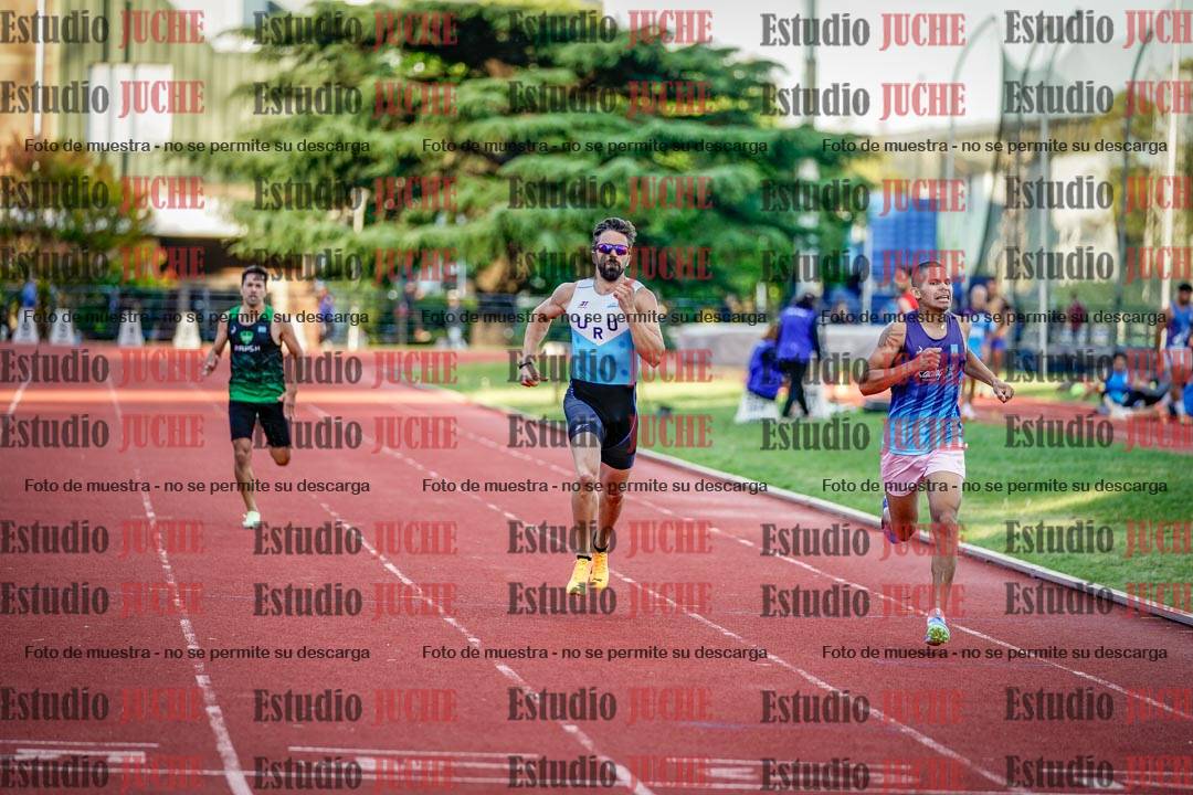 Fotos de los 400 m llanos de varones