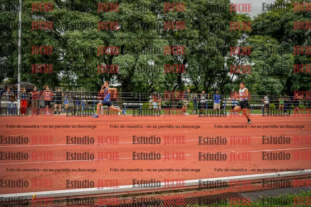 Fotos de los 100 m llanos de varones