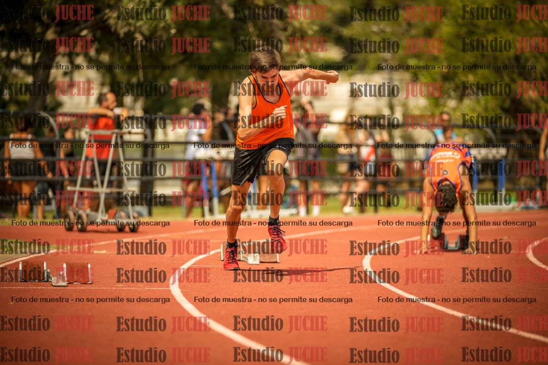 Fotos de los 200 m llanos de varones