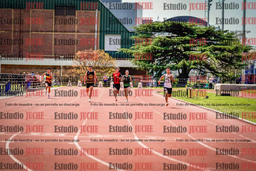 Fotos de los 400 m llanos de varones
