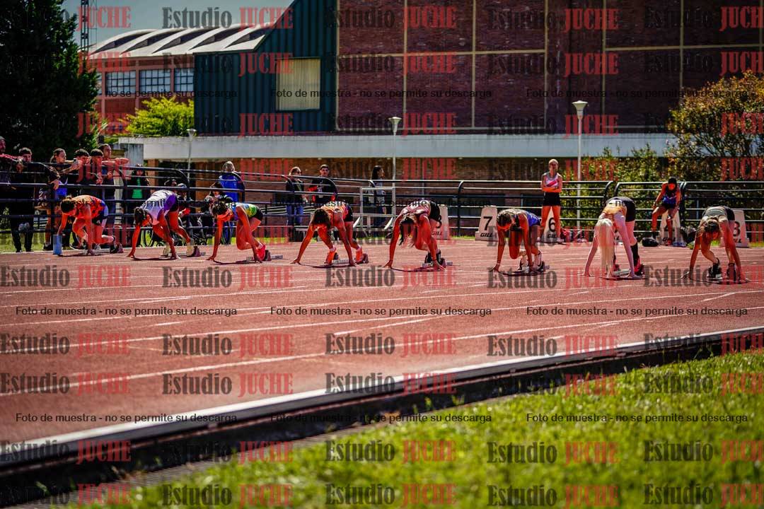 Fotos de los 100 m de mujeres