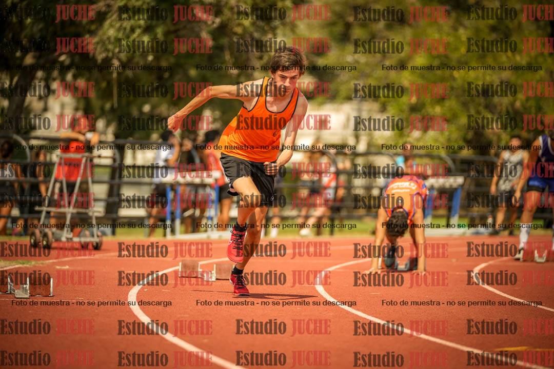 Fotos de los 200 m llanos de varones