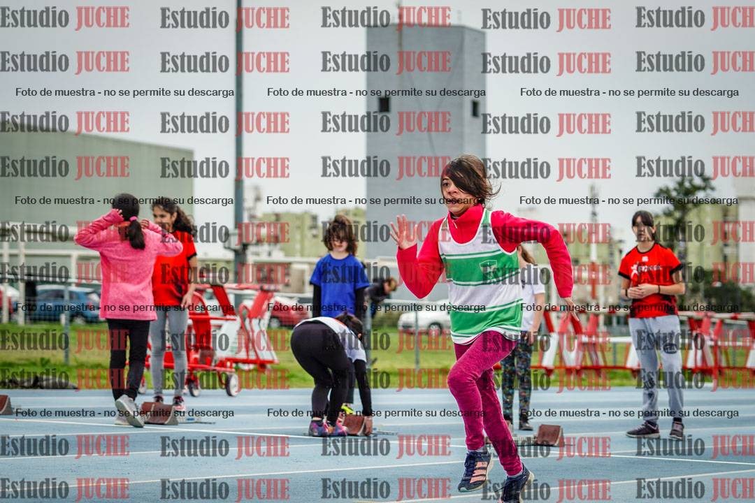Fotos de los 50 m llanos de mujeres - U12