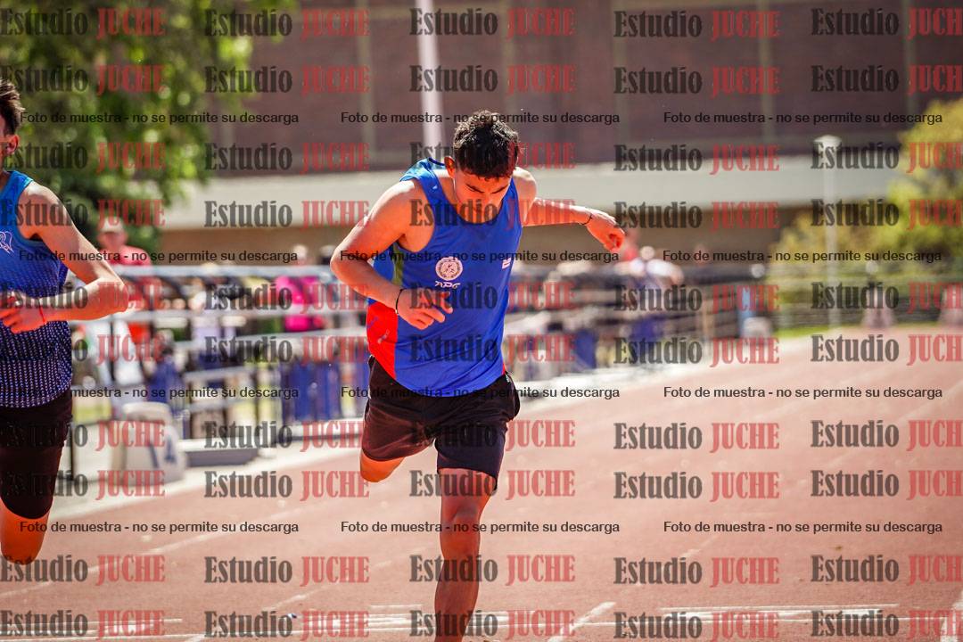 Fotos de los 200 m llanos de varones
