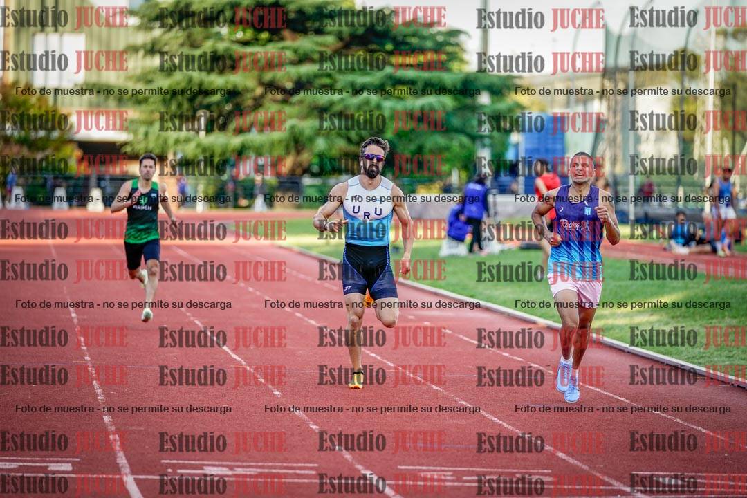 Fotos de los 400 m llanos de varones