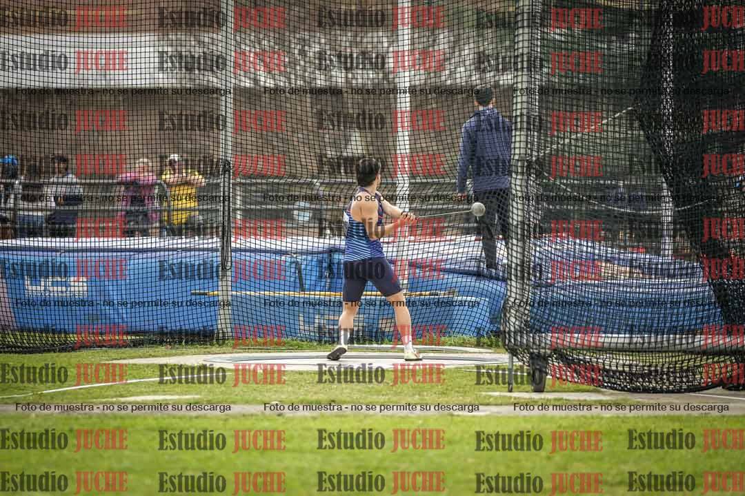 Fotos del lanzamiento de martillo de varones