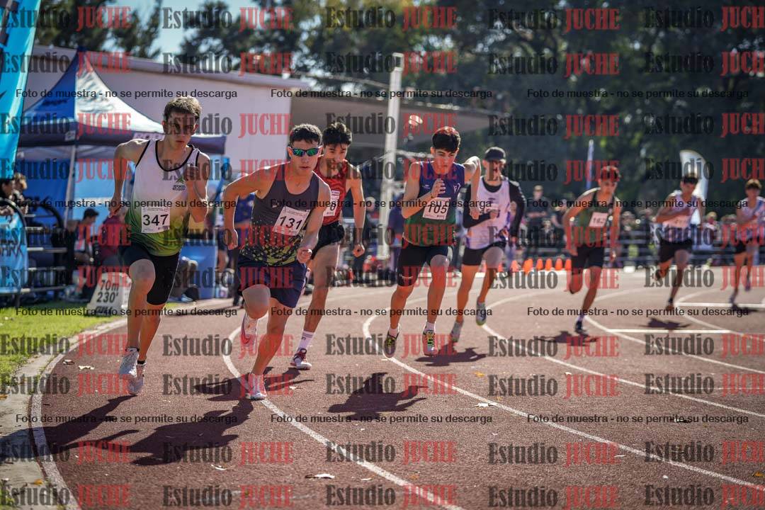 Fotos de los 800 m llanos de varones