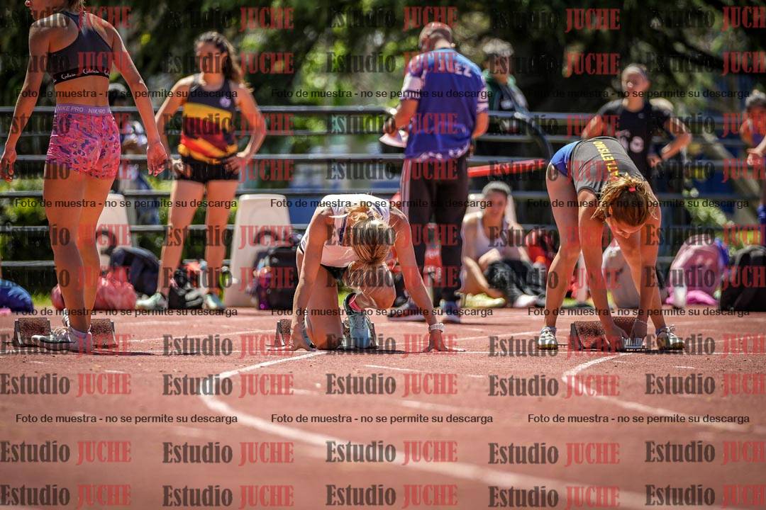 Fotos de los 100 m llanos de mujeres