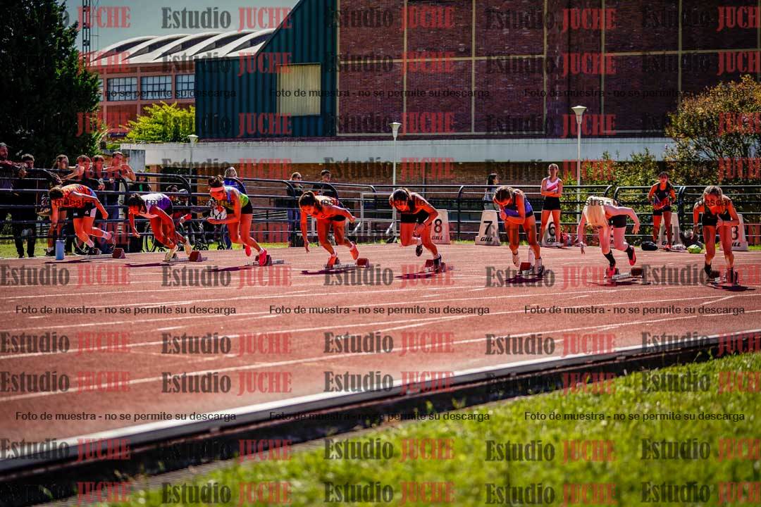 Fotos de los 100 m de mujeres