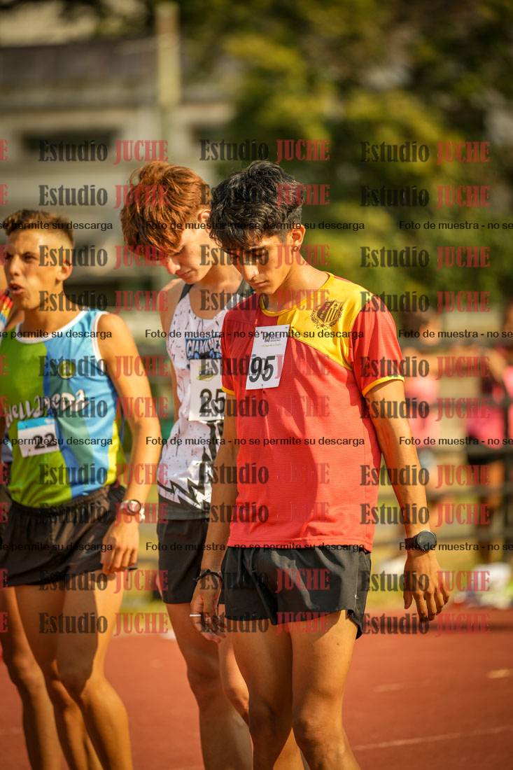 Fotos de los 1500 m llanos de varones
