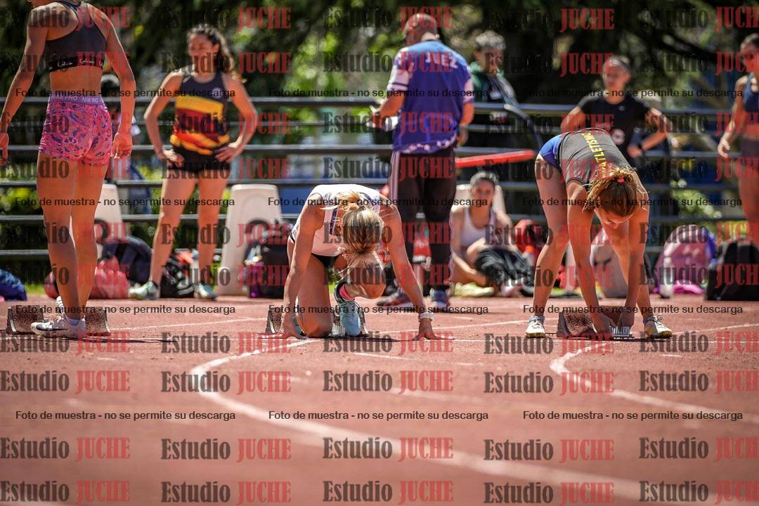 Fotos de los 100 m llanos de mujeres