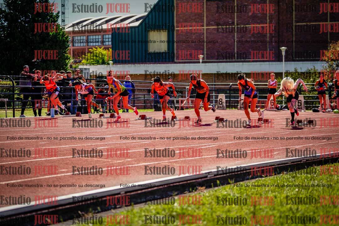 Fotos de los 100 m de mujeres